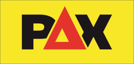 101203 PAXLogo Rein gelb Hintergrund